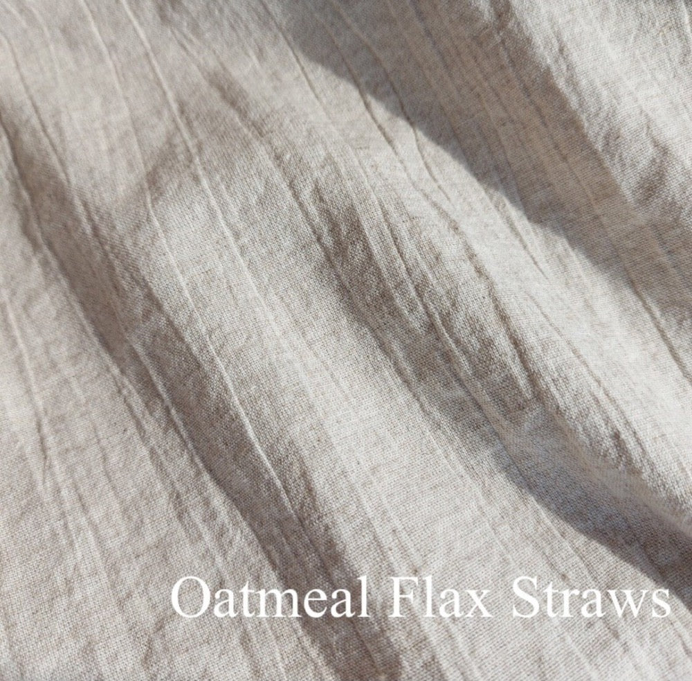 Linen Duvet Cover Stone Washed French Vintage Ruffle 100% European Flax Super Soft Natural