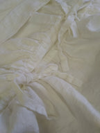 Linen Duvet Cover Stone Washed French Vintage Ruffle 100% European Flax Super Soft Natural